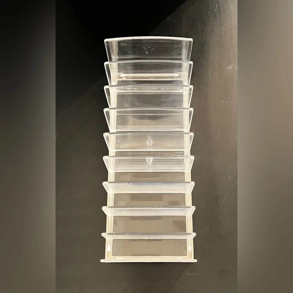 Source Unknown Clear Acrylic Makeup Organizer - Transparent